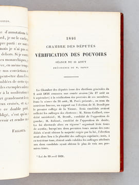 Discours et Mélanges Politiques (2 Tomes - Complet). FALLOUX, Comte Alfred de