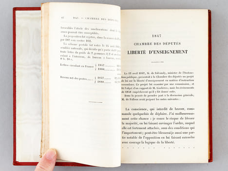 Discours et Mélanges Politiques (2 Tomes - Complet). FALLOUX, Comte Alfred de