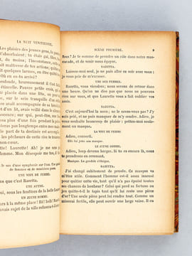Oeuvres complètes d'Alfred de Musset (10 Tomes ) I : Premières Poésies ; II : Poésies Nouvelles ; III, IV et V : Comédies et Proverbes ; VI : ...