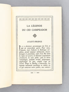 La Légende du Cid Campéador d'après les textes de l'Espagne ancienne