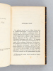 La Poésie lyrique hébraïque Contemporaine (1882-1910) [ Edition originale ]. SLOUSCH, Nahum ; [ SLOUSCHZ, Nahum ]