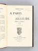 A Paris et Ailleurs (Echos et Reflets). MONOD, Wilfred