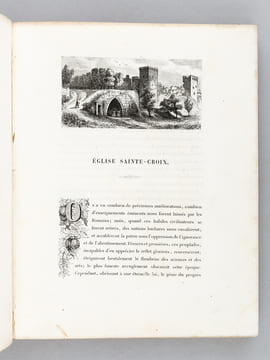 Histoire des Monuments anciens et modernes de la Ville de Bordeaux (Tome Premier seul)[ Edition originale ]. BORDES, Auguste (1803-1868)