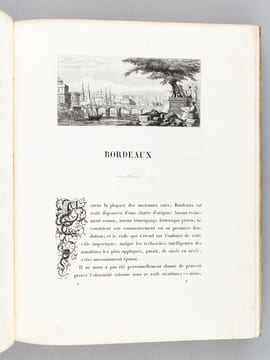 Histoire des Monuments anciens et modernes de la Ville de Bordeaux (Tome Premier seul)[ Edition originale ]. BORDES, Auguste (1803-1868)