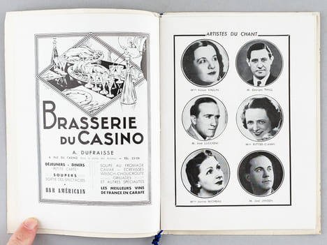 [ Lot de 22 programmes des Casinos de Vichy ] 8 Programmes Officiels du Casino de Vichy 1932 - 14 Album-Programmes du Grand Casino de Vichy de 1933 à ...