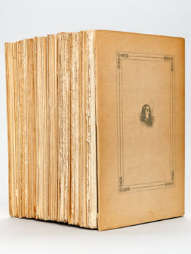 [ Collection Le Goupy sur l'histoire du romantisme : 8 Volumes - Complet ] Les Muses Romantiques (Marcel Bouteron) ; Drames et Comédies romantiques ...