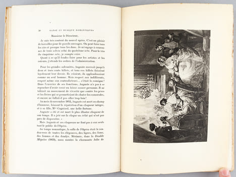 [ Collection Le Goupy sur l'histoire du romantisme : 8 Volumes - Complet ] Les Muses Romantiques (Marcel Bouteron) ; Drames et Comédies romantiques ...