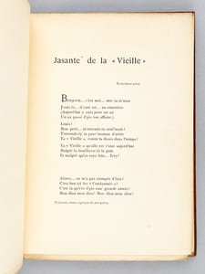 Cantilènes du Malheur [ Edition originale - Livre dédicacé par l'auteur ] Jasante de la "Vieille" - Les Ingrats - Le Fou Volé