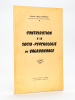 Contribution à la socio-psychologie du Vagabondage [ Edition originale ]. SUFFRAN, Michel
