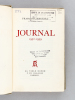 Journal 1932-1939 [ Livre dédicacé par l'auteur ]. MAURIAC, François