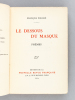 Le Dessous du Masque. Poèmes [ Edition originale - Livre dédicacé par l'auteur ]. PORCHE, François