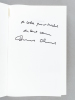 Oeuvres. Tomes 1 et 2 [ Livre dédicacé par l'auteur ] [ Avec : ] Brochure d'annonce de l'édition [Avec 2 lettres autographes signées de Bernard Clavel ...