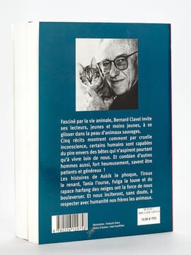 Histoires de Chiens [ Livre dédicacé par l'auteur avec une belle lettre autographe signée ] [ Avec : ] Histoires de la Vie Sauvage [ Livre dédicacé ...
