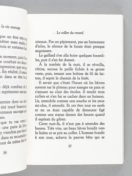 Histoires de Chiens [ Livre dédicacé par l'auteur avec une belle lettre autographe signée ] [ Avec : ] Histoires de la Vie Sauvage [ Livre dédicacé ...