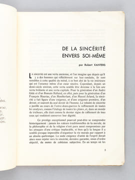 Estuaires. Cahiers de littératures et d'Art. Numéro 1. Mai - Juin 1946 [ Edition originale ]. Collectif ; RIVIERE, Claude ;  GABRIEL, Pierre ; LACOTE, ...