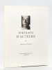 Portraits d'Auteurs. CHAPIN, Jean-Luc