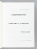 Littérature et Psychiatrie. Journées provinciales de l'Evolution psychiatrique. Toulouse, 4 et 5 novembre 1988. Collectif ; Association Régionale de ...