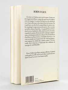 [ Lot de 2 ouvrages dédicacés par l'auteur avec 3 lettres autographes signés ] Bords d'Eaux - Querencia & autres lieux sûrs