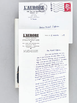 [ Lot de 13 ouvrages dont 12 dédicacés par l'auteur, avec 10 lettres autographes signées  ] Ceux qui ont tout quitté. Moines, moniales et religieux ...