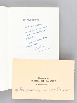 [ Lot de 13 ouvrages dont 12 dédicacés par l'auteur, avec 10 lettres autographes signées  ] Ceux qui ont tout quitté. Moines, moniales et religieux ...