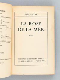 Job [ Livre dédicacé par l'auteur ] [ Avec : ] La rose de la Mer [Livre dédicacé par l'auteur ]