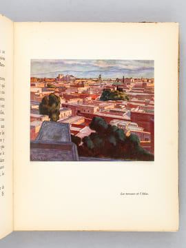 Marrakech. Trente planches en couleurs d'après les tableaux de Mathilde Arbey [ Edition originale - Livre dédicacé par Mathilde Arbey ]. MAUCLAIR, ...