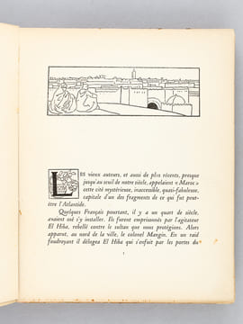 Marrakech. Trente planches en couleurs d'après les tableaux de Mathilde Arbey [ Edition originale - Livre dédicacé par Mathilde Arbey ]. MAUCLAIR, ...
