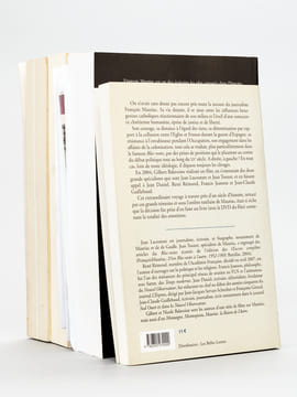 [ Ensemble de 4 ouvrages évoquant Mauriac, dont 3 dédicacés par leurs auteurs ] François Mauriac [ Avec : ] Mauriac sous l'Occupation [ Livre dédicacé ...