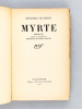 Myrte [ Livre dédicacé par le traducteur ]. HUDSON, Stephen