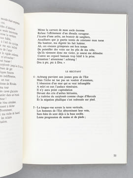 La Grande Escalade. Dramapoème d'une vie en quarante deux stances de vers libres.. GRANVILLE, Pierre