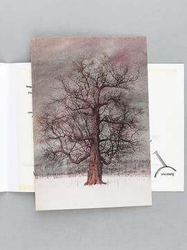 Michel Ciry. Huiles - Aquarelles - Gravures. Galerie Patrick Héraud [ Avec une belle lettre autographe signée de Michel Ciry ] Carton d'invitation au ...
