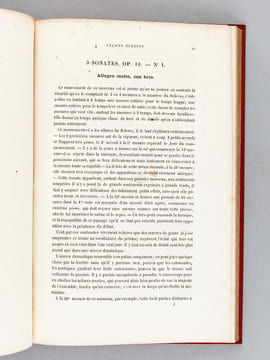 G. Chopin, Essai de critique musicale par H. Barbedette [ Avec : ] Leçons écrites sur les Sonates pour Piano seul de L. van Beethoven [ Edition ...