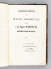 Histoire des Classes Laborieuses, précédée d'un Essai sur l'Economie Industrielle et Sociale [ Edition originale ]. JAUME, A.