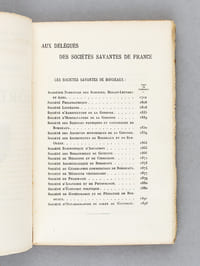 Quelques Notes sur Bordeaux [ Edition originale ] XLIe Congrès des Sociétés Savantes, Bordeaux, Avril 1903
