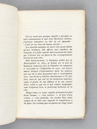 Quelques Notes sur Bordeaux [ Edition originale ] XLIe Congrès des Sociétés Savantes, Bordeaux, Avril 1903