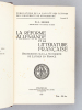La Réforme allemande et la Littérature française. Recherches sur la notoriété de Luther en France [ Edition originale ]. MOORE, W. G.