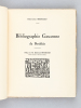 Bibliographie gasconne du Bordelais [ Edition originale - Avec 4 lettres signées de l'auteur évoquant l'ouvrage ] [On joint : ] La Littérature ...