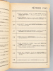 Annuaire Général du Spectacle en France. 1942 - 1943. Comité d'Organisation des Entreprises de Spectacles ; Collectif