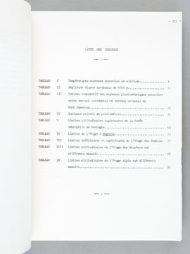 Etude climatologique géomorphologique et biogéographique des montagnes d'Afrique Equatoriale au-dessus de 2000 m. d'altitude (5° N -5° S) d'après la ...