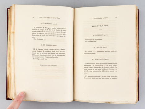 Les Abonnés de l'Opéra (1783-1786). BOYSSE, Ernest