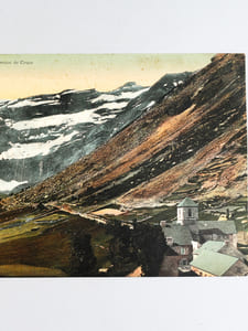 Gavarnie - Vue panoramique du Cirque (C.C. 17) [ Vue panoramique géante en couleurs format 58 x 23 cm ]
