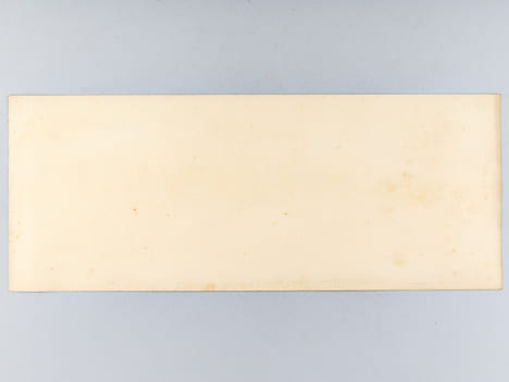 Cauterets (Hautes-Pyrénées) Le Lac de Gaube et le Vignemale (alt. 3.298 m) (C.C. 10) [ Vue panoramique géante en couleurs format 56 x 22,5 cm ]. ...