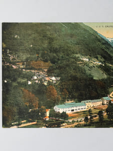 Cauterets (Hautes-Pyrénées) (C.C. 9) [ Vue panoramique géante en couleurs format 56 x 22,5 cm ]