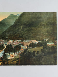 Cauterets (Hautes-Pyrénées) (C.C. 9) [ Vue panoramique géante en couleurs format 56 x 22,5 cm ]