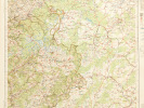 Malmedy 1 : 100.000 Sonderausgabe ! Nur für Dienstgebrauch ! Karte von Belgien Blatt X [ German military map - Aix-la-Chapelle ; Montjoie ; Malmedy ] ...