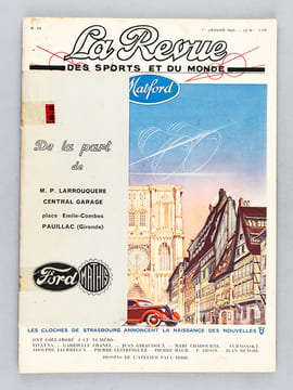 La Revue des Sports et du Monde Matford. 1er Janvier 1936. Collectif ; IRIBE, Atelier Paul ; TITAYNA ; CHANEL, Gabrielle ; GIRAUDOUX, Jean ; ...