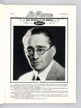 La Revue des Sports et du Monde Matford. 1er Janvier 1936. Collectif ; IRIBE, Atelier Paul ; TITAYNA ; CHANEL, Gabrielle ; GIRAUDOUX, Jean ; ...