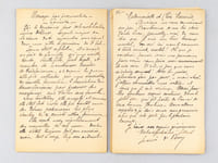 Ensemble de 6 manuscrits littéraires originaux : L'Abandonnée. Nouvelle Alsacienne ; Le Retour du Proscrit ; La Grève. Nouvelle Dramatique ; Le Petit Sergent ; Le Cadeau de Noël du Père Antoine. Conte de Noël Alsacien ; Mariage par Procuration. Comédie
