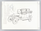Dossier original de conception du Puzzle sous chemise pour : La 10 HP Citroën Landaulet Grand Luxe. CITROEN ; TITUS et SIRTEC