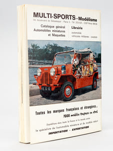 Modélisme automobile International (Lot de 9 numéros : n° 73, 74, 75, 76, 78, 79, 80, 81, 82)